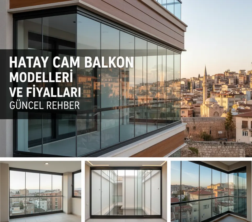 Hatay Cam Balkon Modelleri ve Fiyatları
